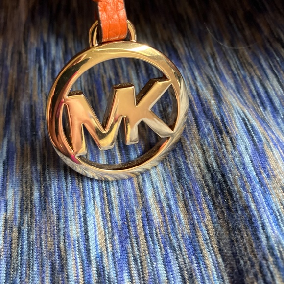 Mk Authentic “Junie” Burnt Orange Med Tote Bag - Picture 9 of 12